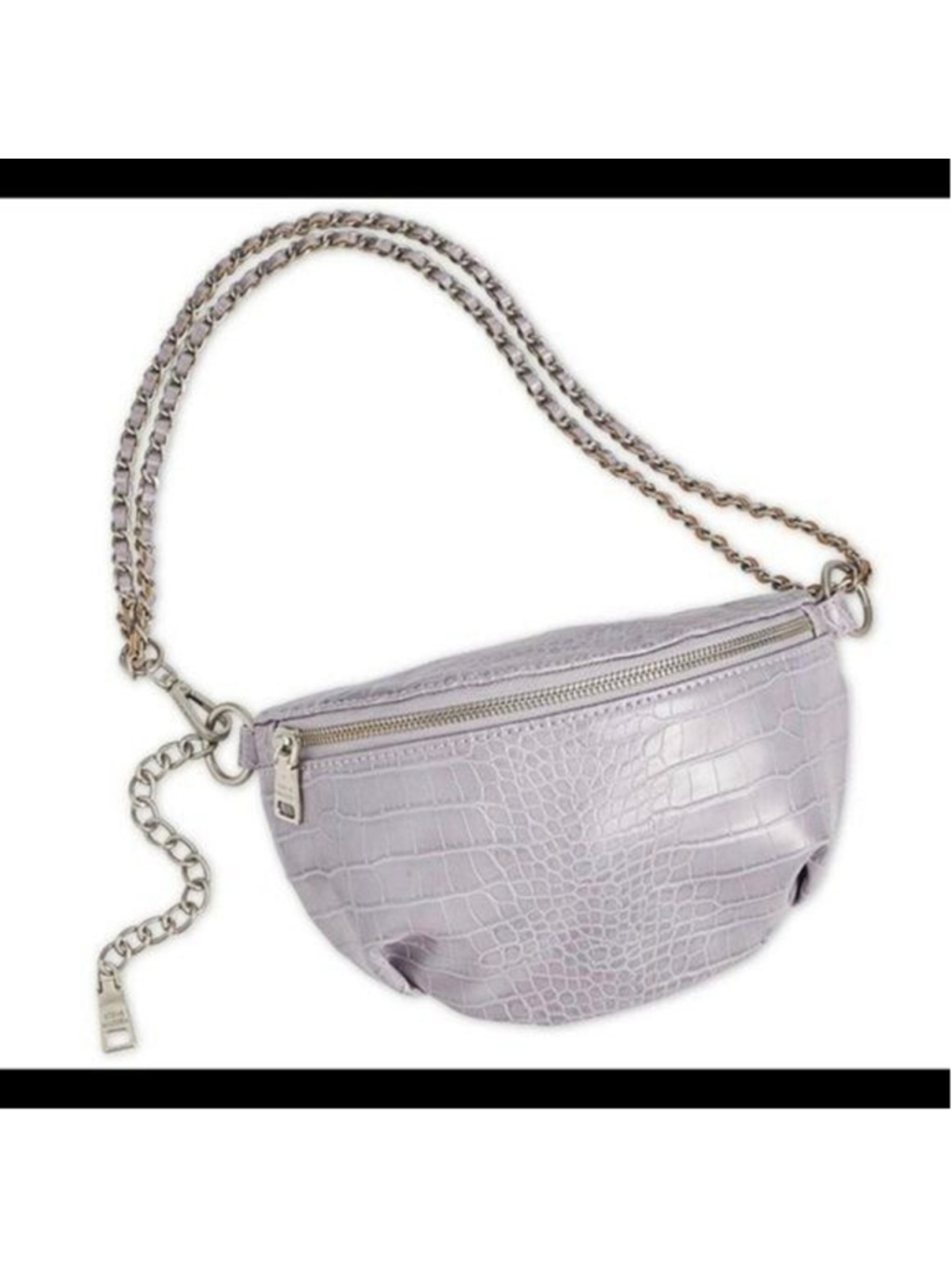 Steve Madden Ida Lilac Leather Women Belt Bag- 0540